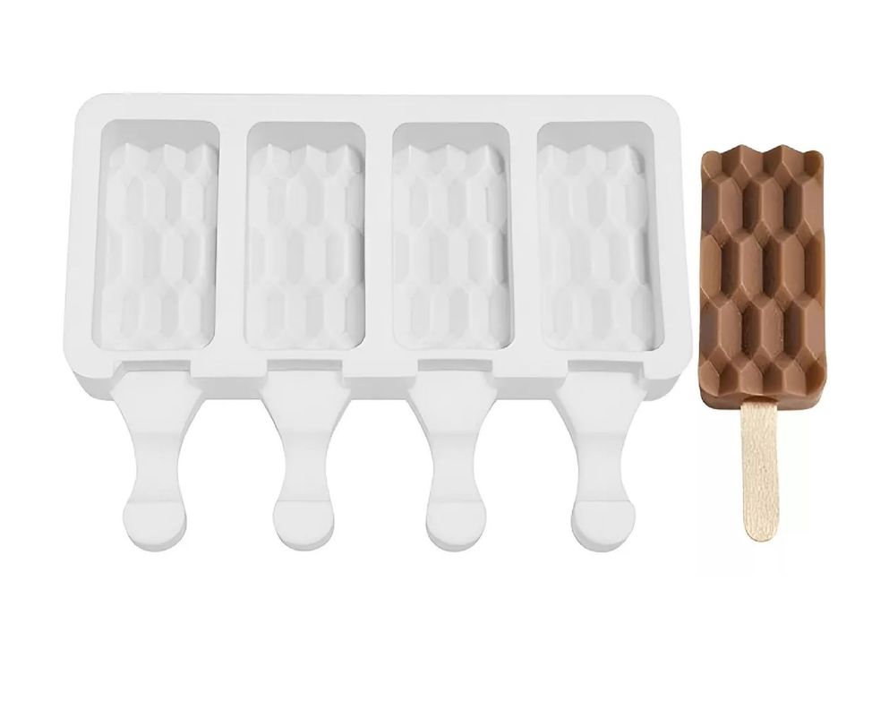 Moldes De Silicona Reposteria Molde Helados Molde Paletas-0