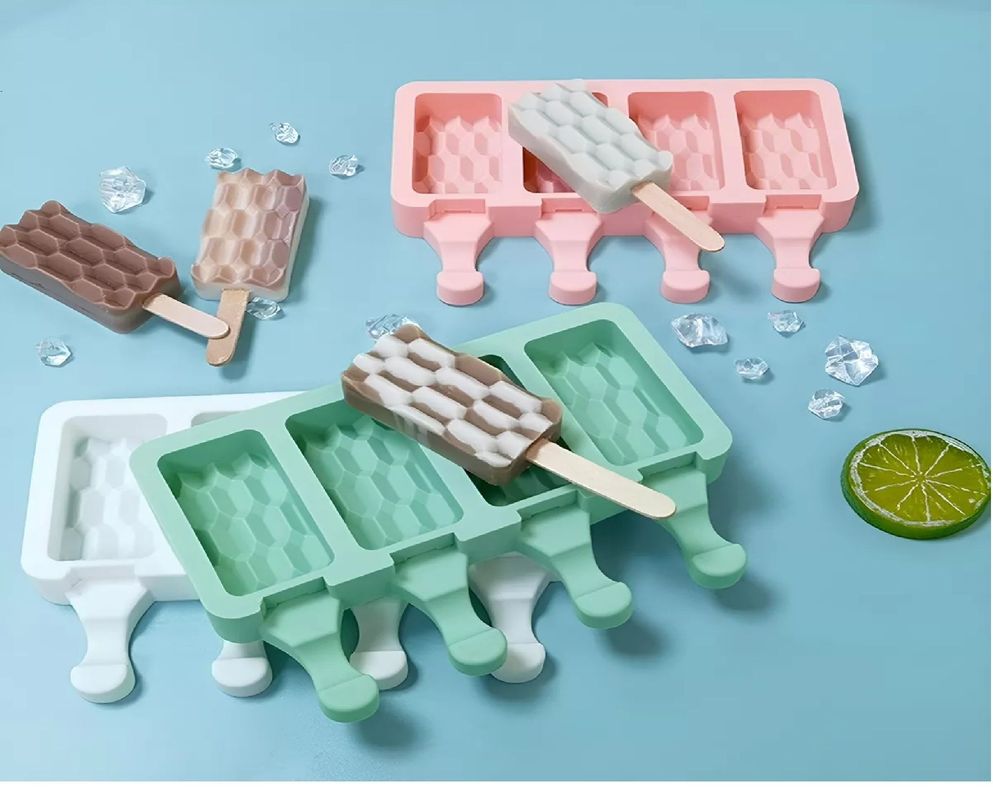 Moldes De Silicona Reposteria Molde Helados Molde Paletas-5
