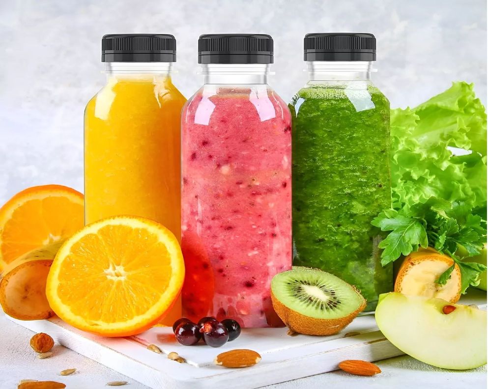 6 Botellas Plasticas Transparentes Botella Con Tapa 500ml-3