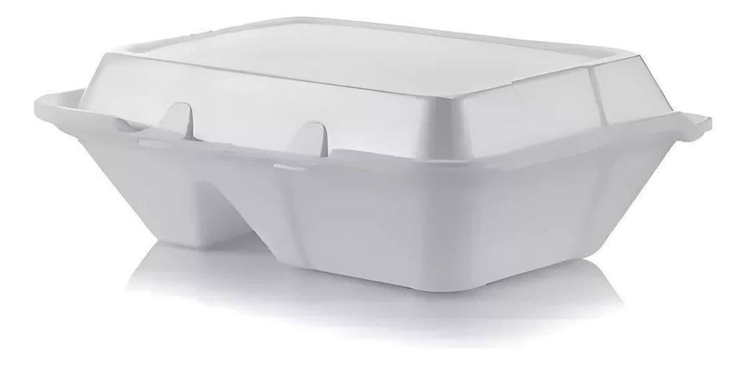 25 Bandeja Plumavit Bandeja Rectangular C/ Division Bandejas-3