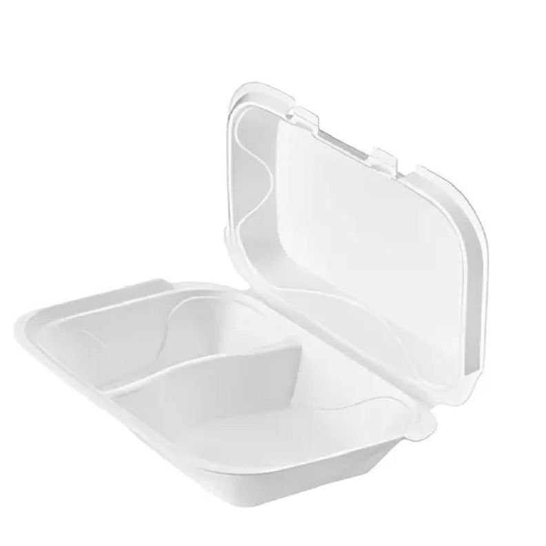 25 Bandeja Plumavit Bandeja Rectangular C/ Division Bandejas-0