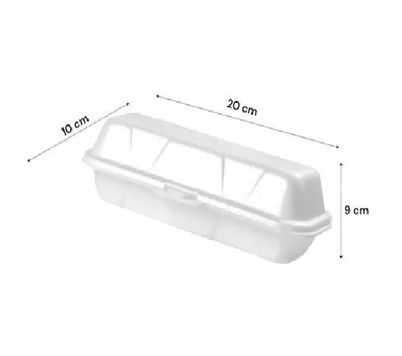 Envases De Plumavit Para Comida Porta Completo Pack 25 Und-2