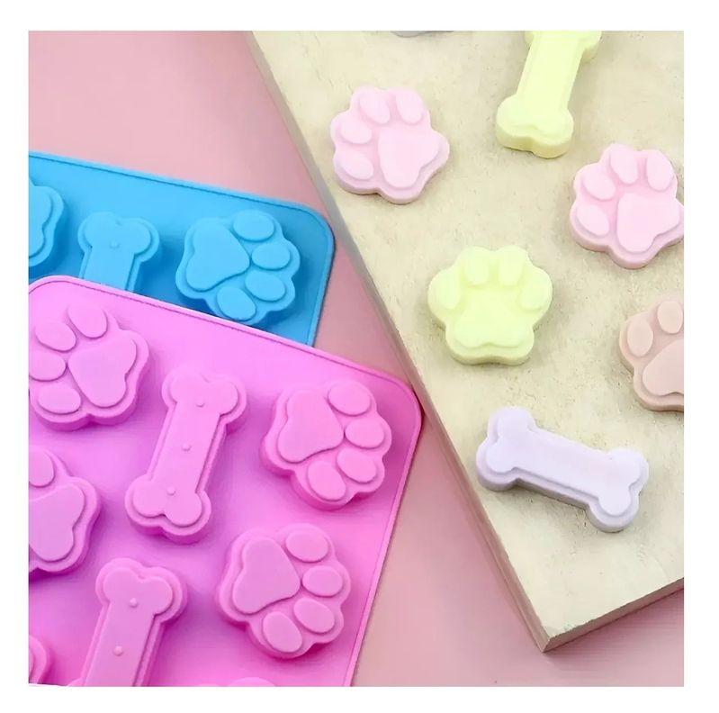 Moldes Silicona Reposteria Molde Chocolate Mascotas 8cavi-4