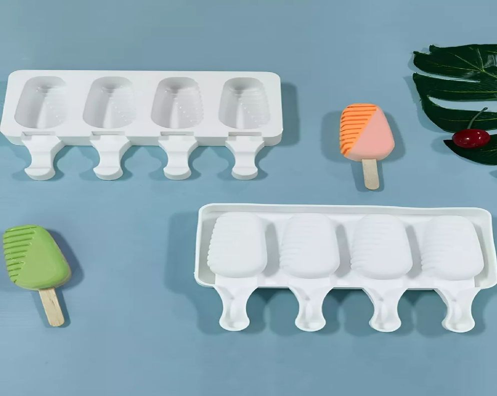 X2 Moldes De Silicona Para Helados Molde Helado Paletas 420-4