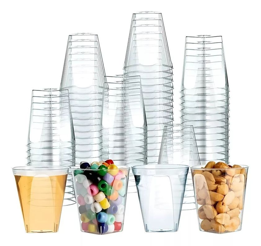 Set 20 Vasos Plasticos Pocillos Para Postres Vasos Shot 2oz-0