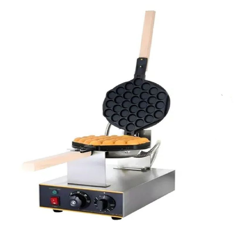 Maquina Para Waffles Wafleras Con Formas Waffle Burbuja-7
