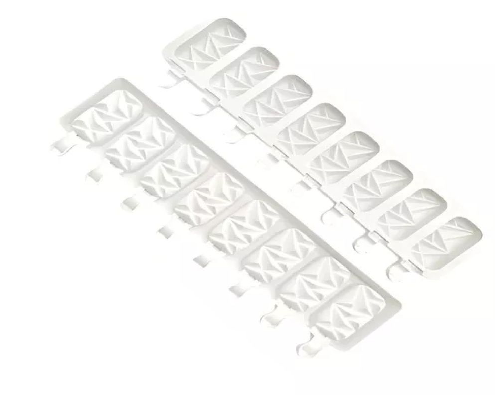 X2 Moldes De Silicona Para Helados Molde Paletas Helado 445  -0