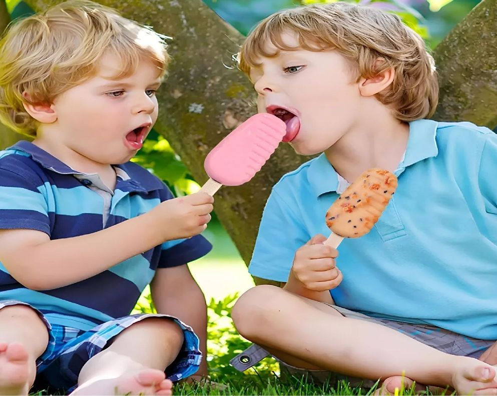 Moldes De Silicona Para Helados Molde Helado Paletas 8cav-7