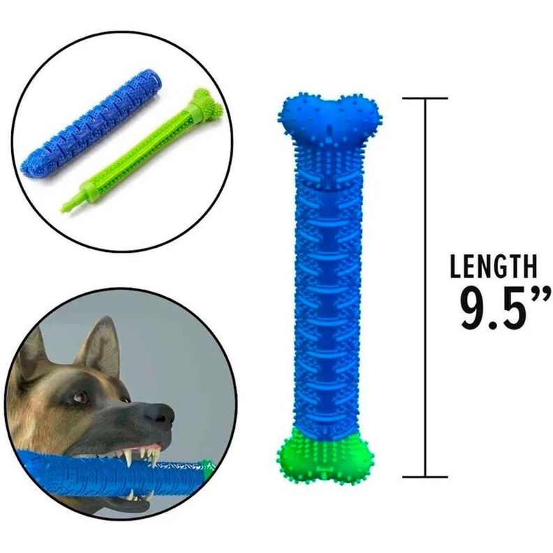 Limpiador De Placa Dental Perros Juguete Dientes-2