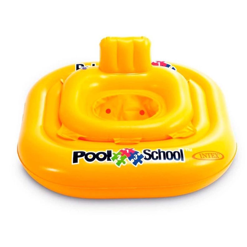 Flotador Delux Pool School Intex Cuadrado-0