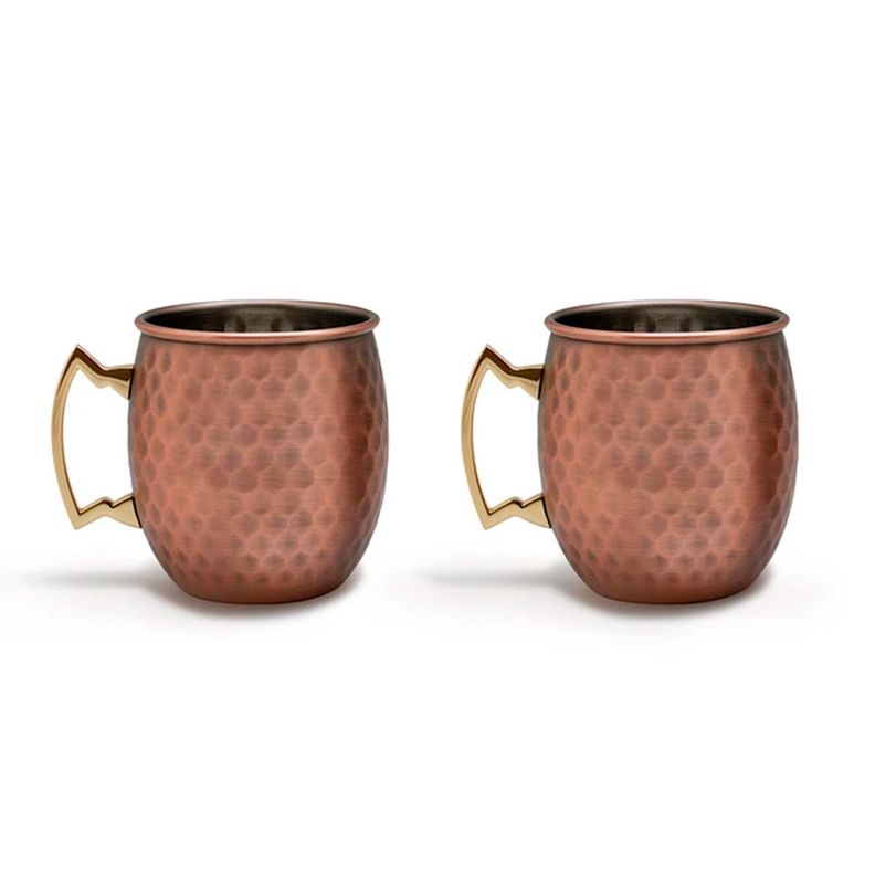 Set De 2 Mugs De Cobre Wayu-2