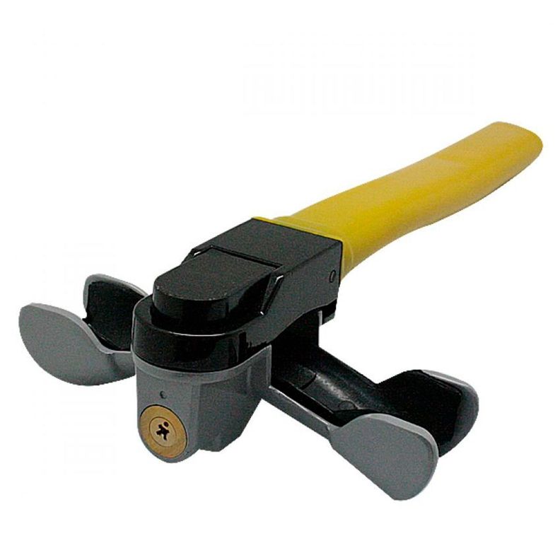 Traba Volante Auto Tipo Martillo Amarillo-6