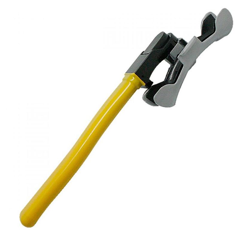 Traba Volante Auto Tipo Martillo Amarillo-0