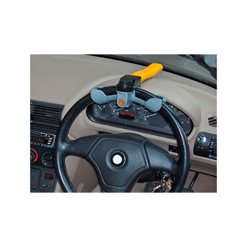 Traba Volante Auto Tipo Martillo Amarillo-4