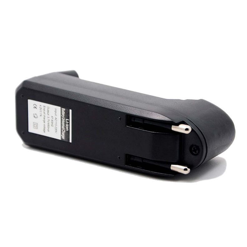 Cargador Batería Pila Litio Recargables 18650, 16340,14500-0