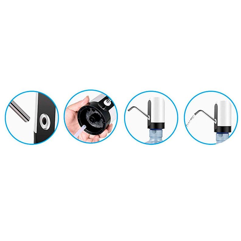 Dispensador de Agua Automático Recargable USB-2