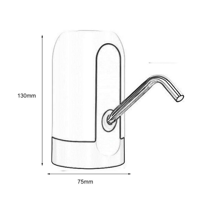 Dispensador de Agua Automático Recargable USB-1