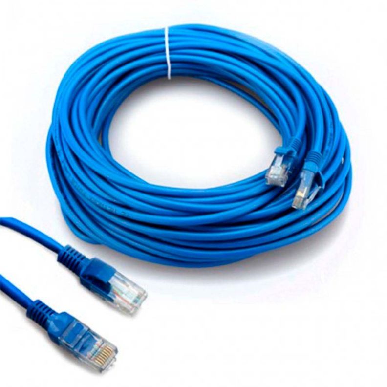Cable Utp 10 Mts De Red Patch Cord Cat 5e Lan Rj45-0