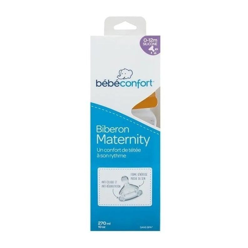 Mamadera 270ml Bebe Confort Biberon Maternity 0-12 Meses-2