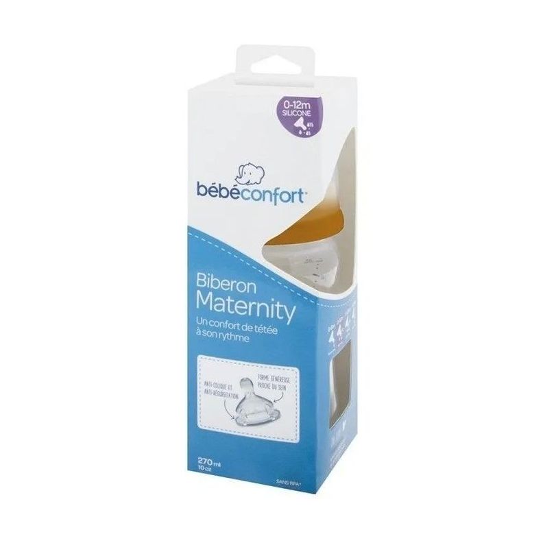 Mamadera 270ml Bebe Confort Biberon Maternity 0-12 Meses-0