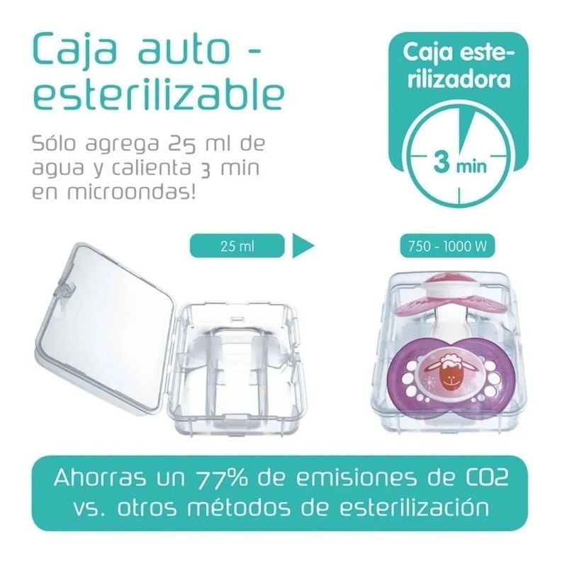 2 Chupetes Nocturnos SIlicona MAM Night Flow 6+ Rosa-2