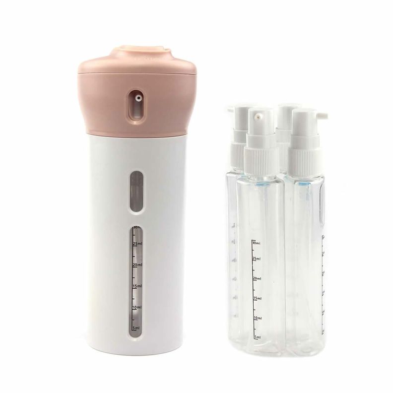 Dispensador Jabon Alcohol Gel Portatil 4 en 1-1