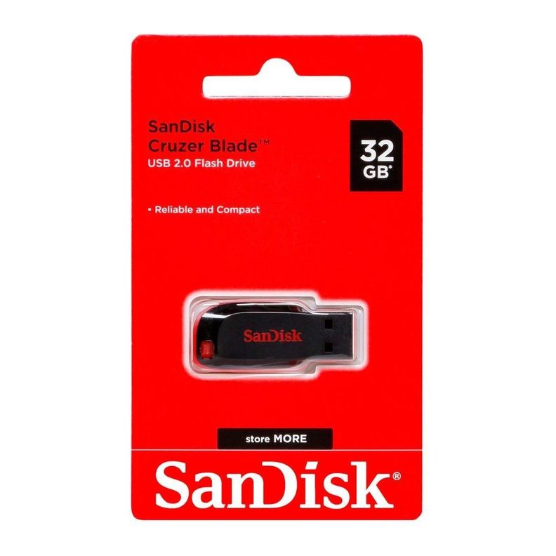 Pendrive 32GB SanDisk Cruzer Blade USB 2.0-2