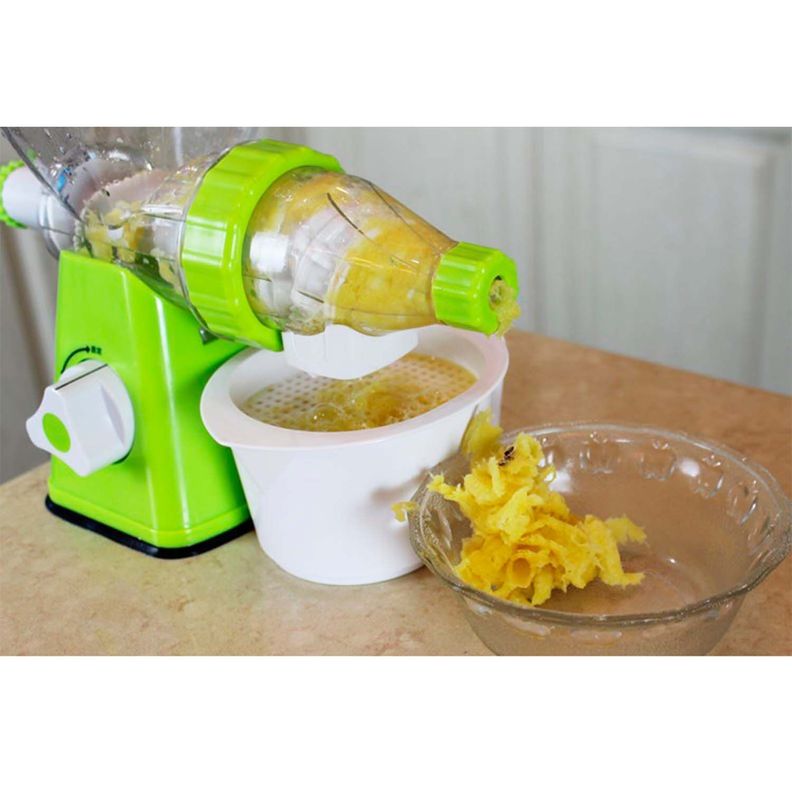 Extractor De Jugo Frutas, Verduras Manual-6