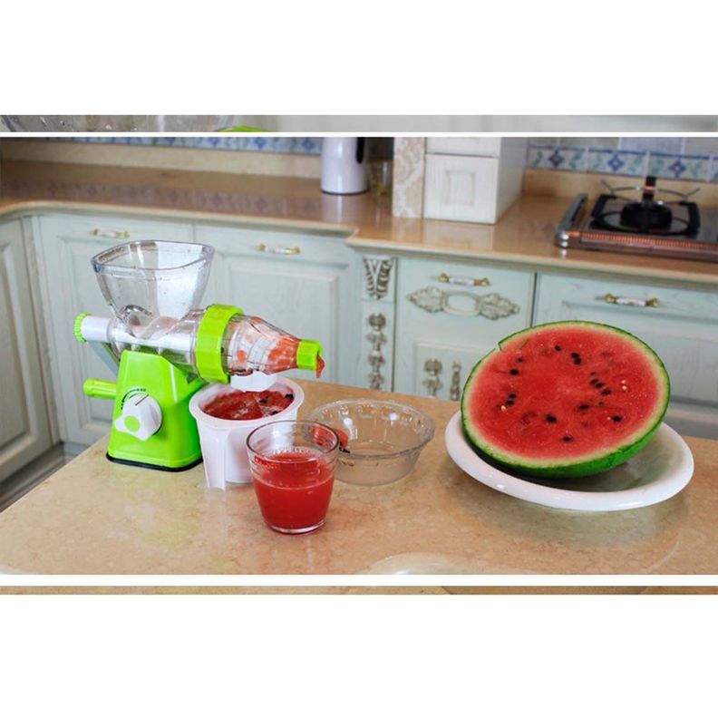 Extractor De Jugo Frutas, Verduras Manual-4
