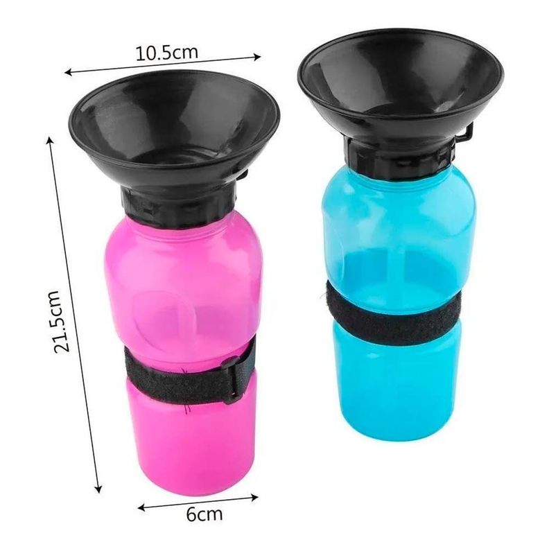 Botella De Agua Deportiva Para Mascota Portátil 500ml-2