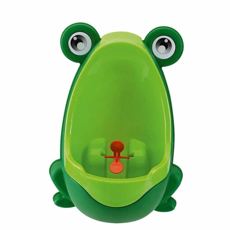 Pélela Urinario Portátil Infantil de Pared Verde-0
