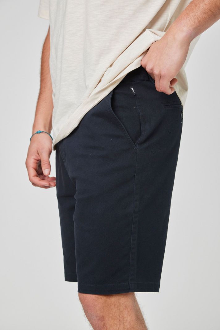 Short Solid Azul-1