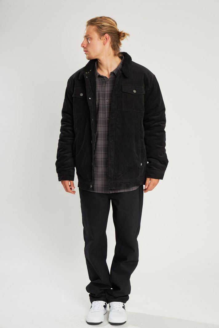 Chaqueta Classic Cotele Negra-3