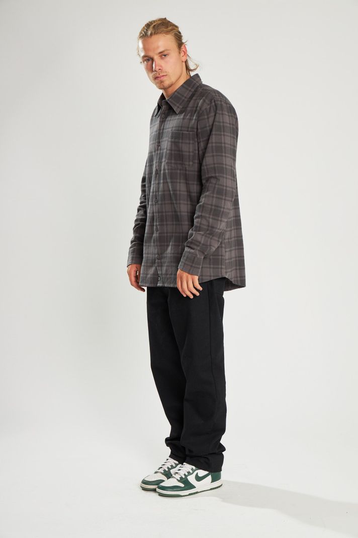 Camisa Franela Fleet Gris-0