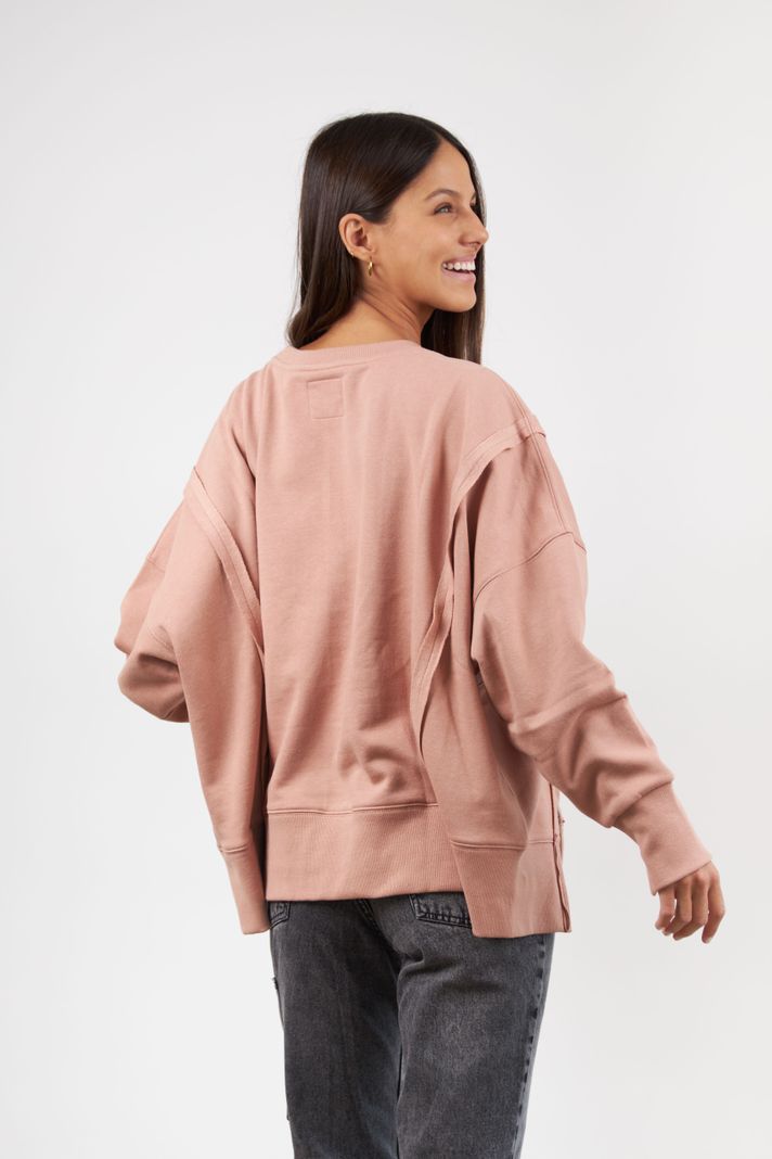 Poleron Coast Rosado Toke Mujer-4