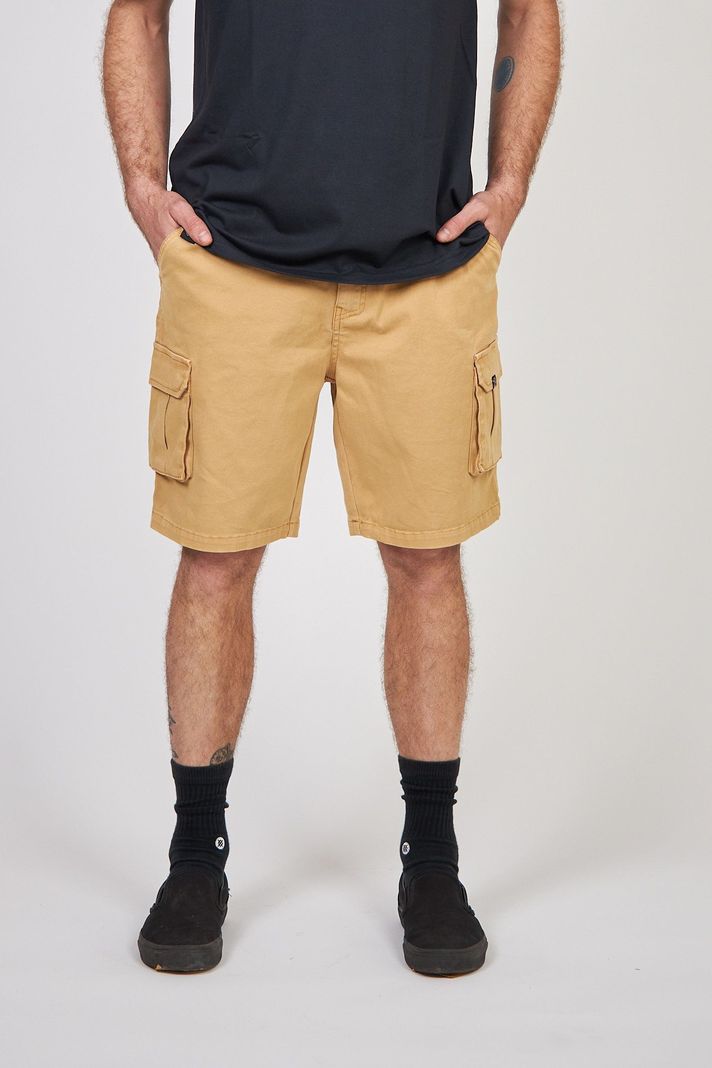 Short Cargo Toke Beige-1
