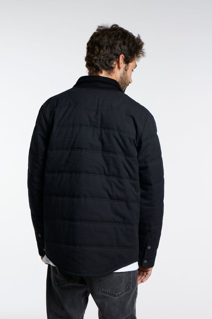 Chaqueta Canvas Negra Toke-5