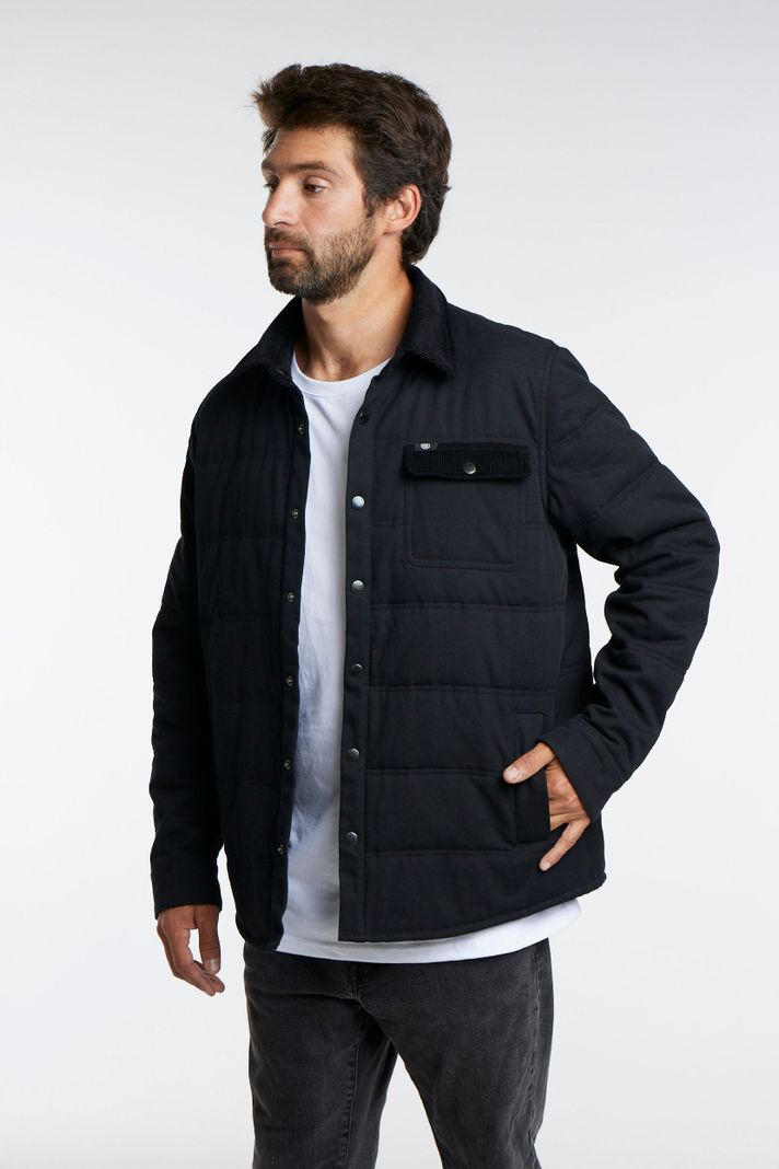 Chaqueta Canvas Negra Toke-6