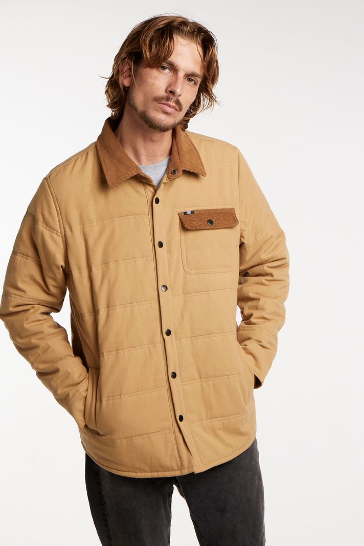 Chaqueta Canvas Beige Toke-0