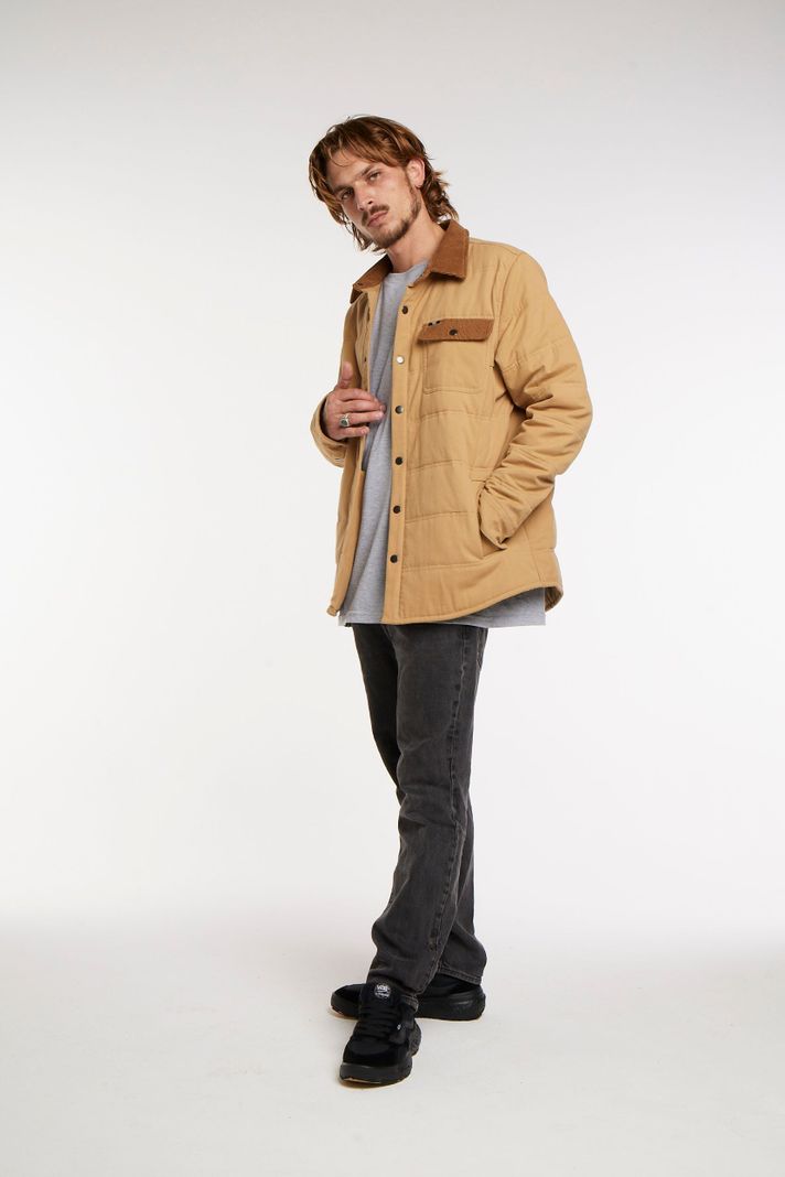 Chaqueta Canvas Beige Toke-1
