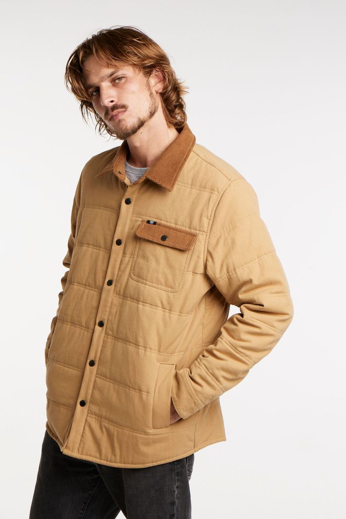 Chaqueta Canvas Beige Toke-6