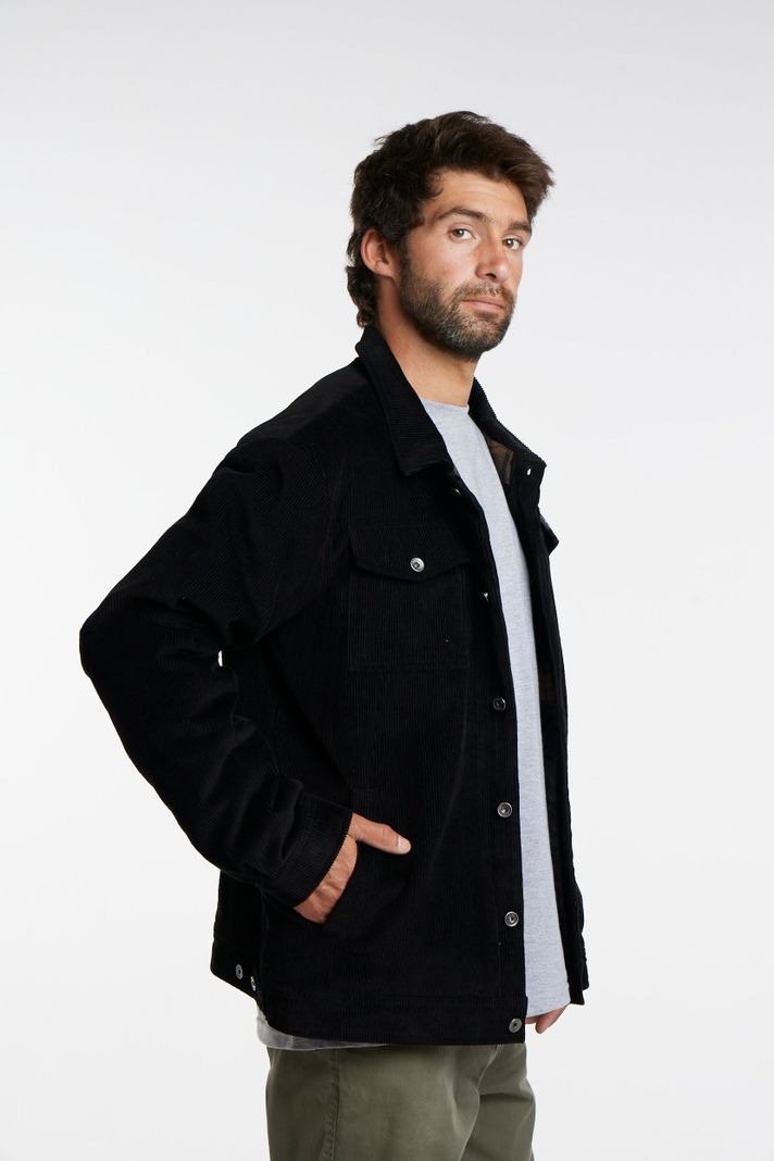 Chaqueta Cotele Negra Toke-5