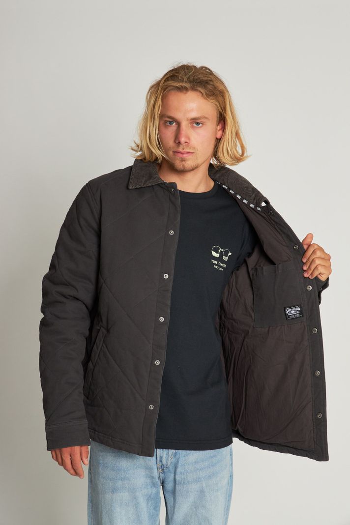 Chaqueta Canvas Basket Gris-1