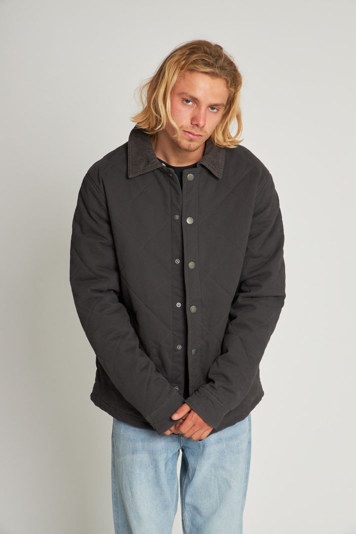 Chaqueta Canvas Basket Gris-4