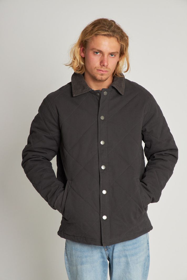 Chaqueta Canvas Basket Gris-5