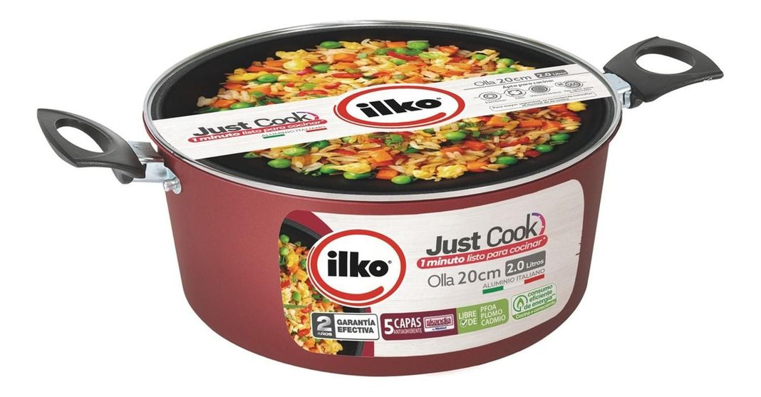 Olla Con Tapa 20 Cm Just Cook Ilko-1