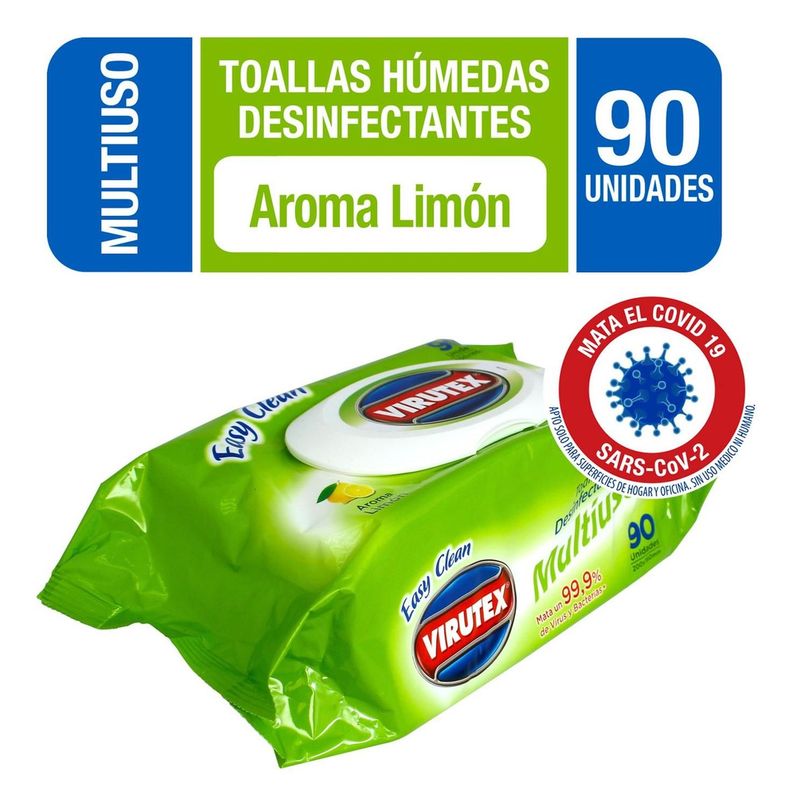 Toalla Desinfectantes 90 Un Limon-1