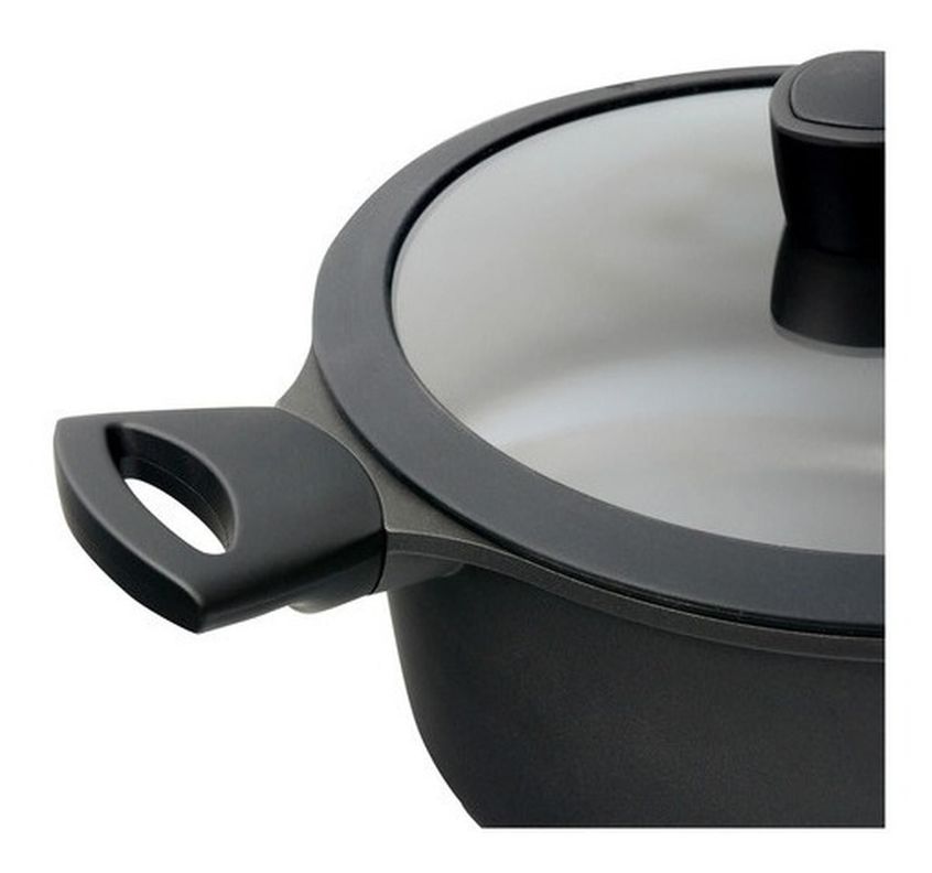 Batería De Cocina 7 Pzs Antiadherente Majestic Ilko-2