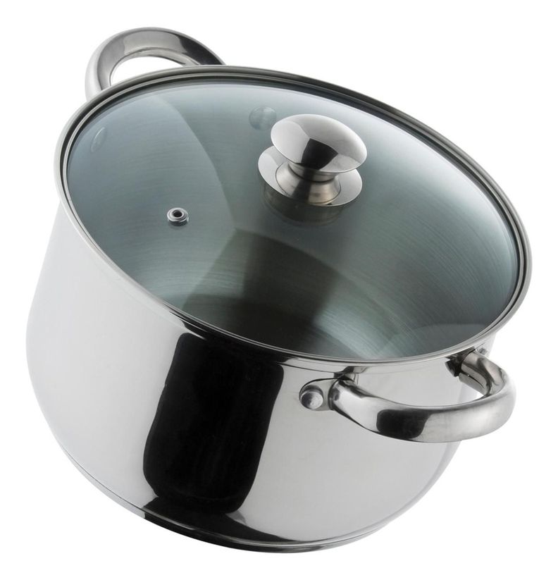 Olla 24 Cm Acero Inoxidable Prime Ilko-4