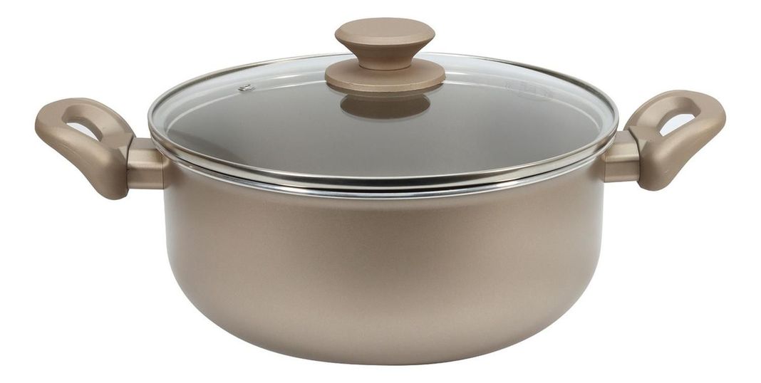 Olla 20 Cm Antiad Silver Gold Ilko-0